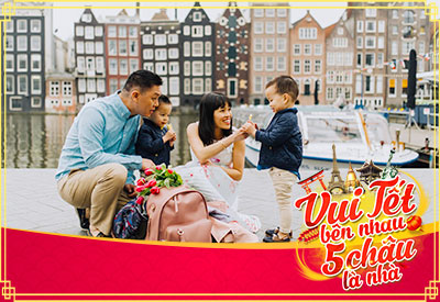 Du lịch Châu Âu Tết Âm lịch 2020 - Tour du lịch Hà Lan - Bỉ - Luxembourg - Pháp từ Sài Gòn giá tốt