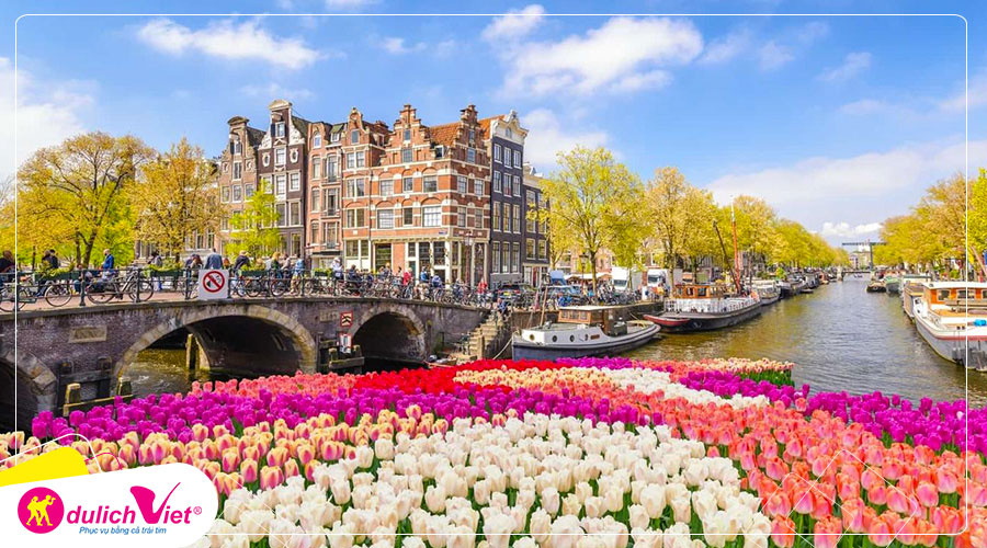 Du lịch Châu Âu - Đức - Luxembourg - Pháp - Bỉ - Hà Lan lễ hội hoa Keukenhof 2020 từ Sài Gòn
