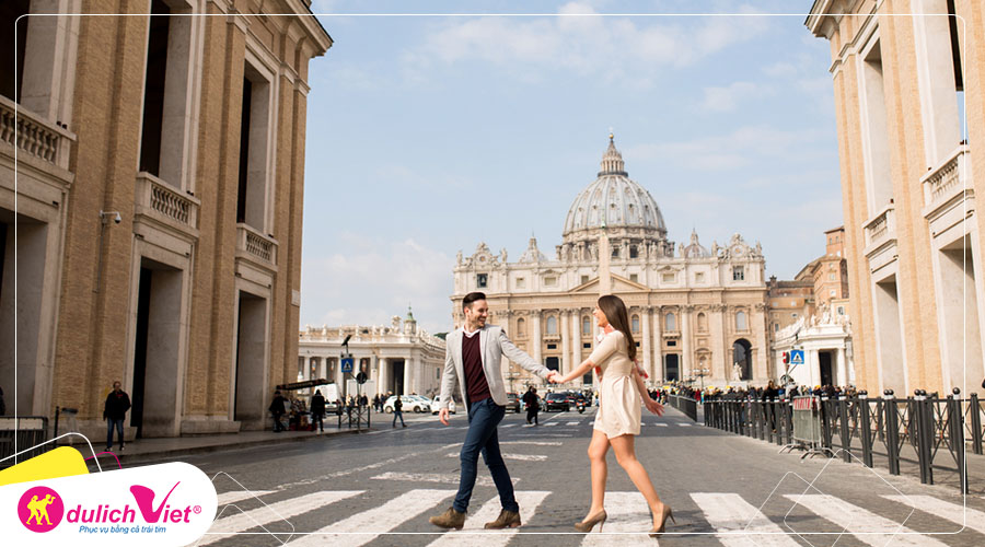 Du lịch Châu Âu - Pháp - Thụy Sĩ - Ý - Vatican mùa Xuân từ Sài Gòn giá tốt