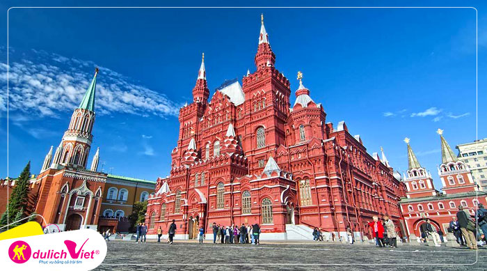 Du lịch Châu Âu - Tour Nga - Moscow - ST Petersburg mùa đêm trắng từ Sài Gòn giá tốt