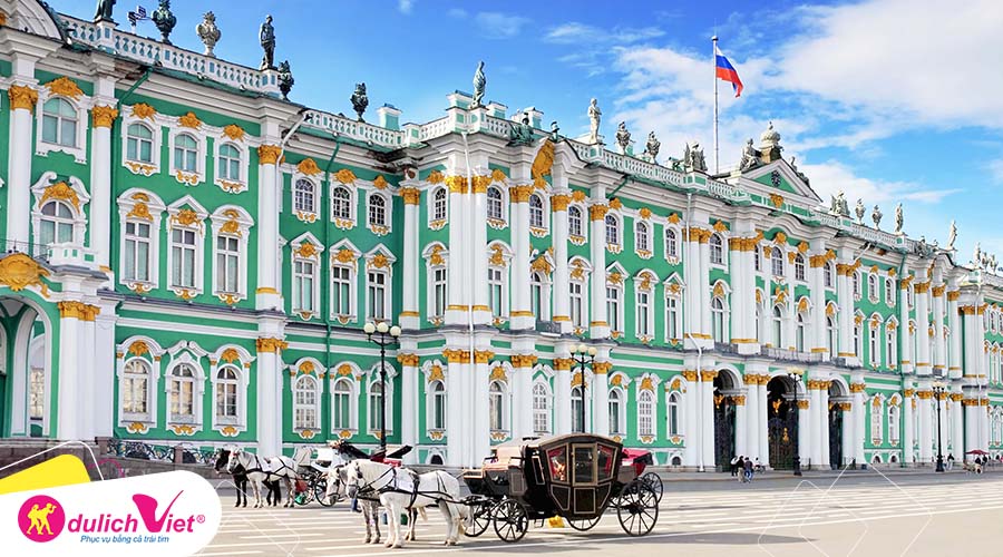 Du lịch Châu Âu - Du lịch Nga - Moscow - ST.Petersburg mùa Hè khởi hành từ Sài Gòn giá tốt