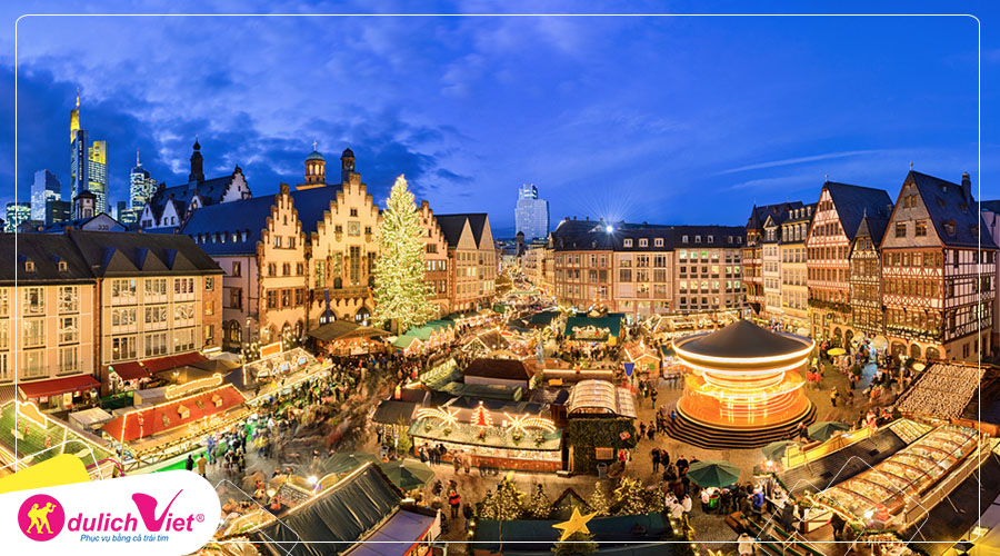 Du lịch Châu Âu - Pháp - Luxembourg - Bỉ - Hà Lan - Đức mùa Giáng Sinh từ Sài Gòn giá tốt