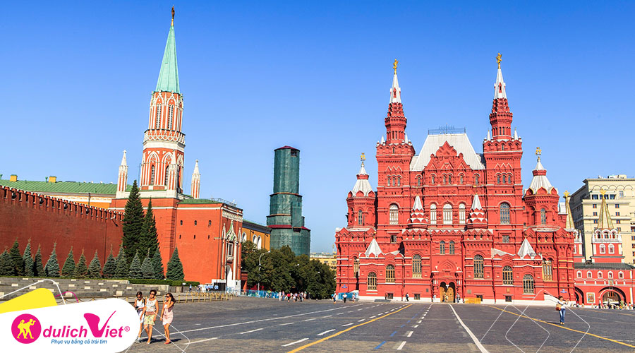 Du lịch Châu Âu - Du lịch Nga - Moscow - ST.Petersburg mùa Hè khởi hành từ Sài Gòn giá tốt