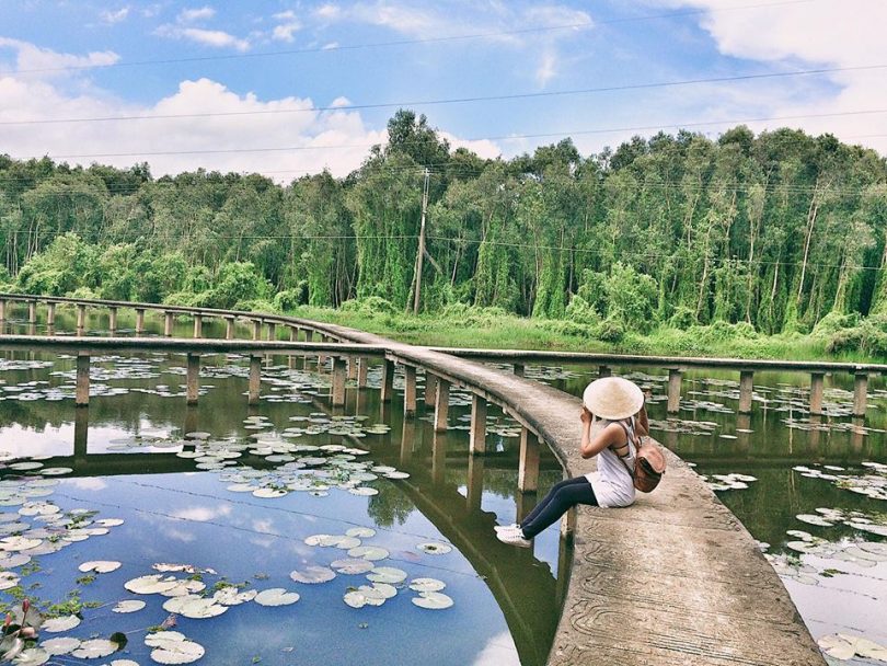 Làng nổi Tân Lập - Tour du lịch miền Tây