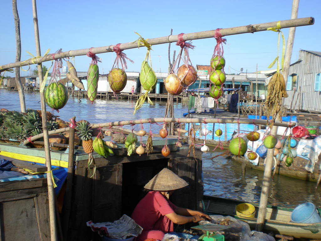 Chợ nổi Ngã Năm - Tour du lịch Sóc Trăng