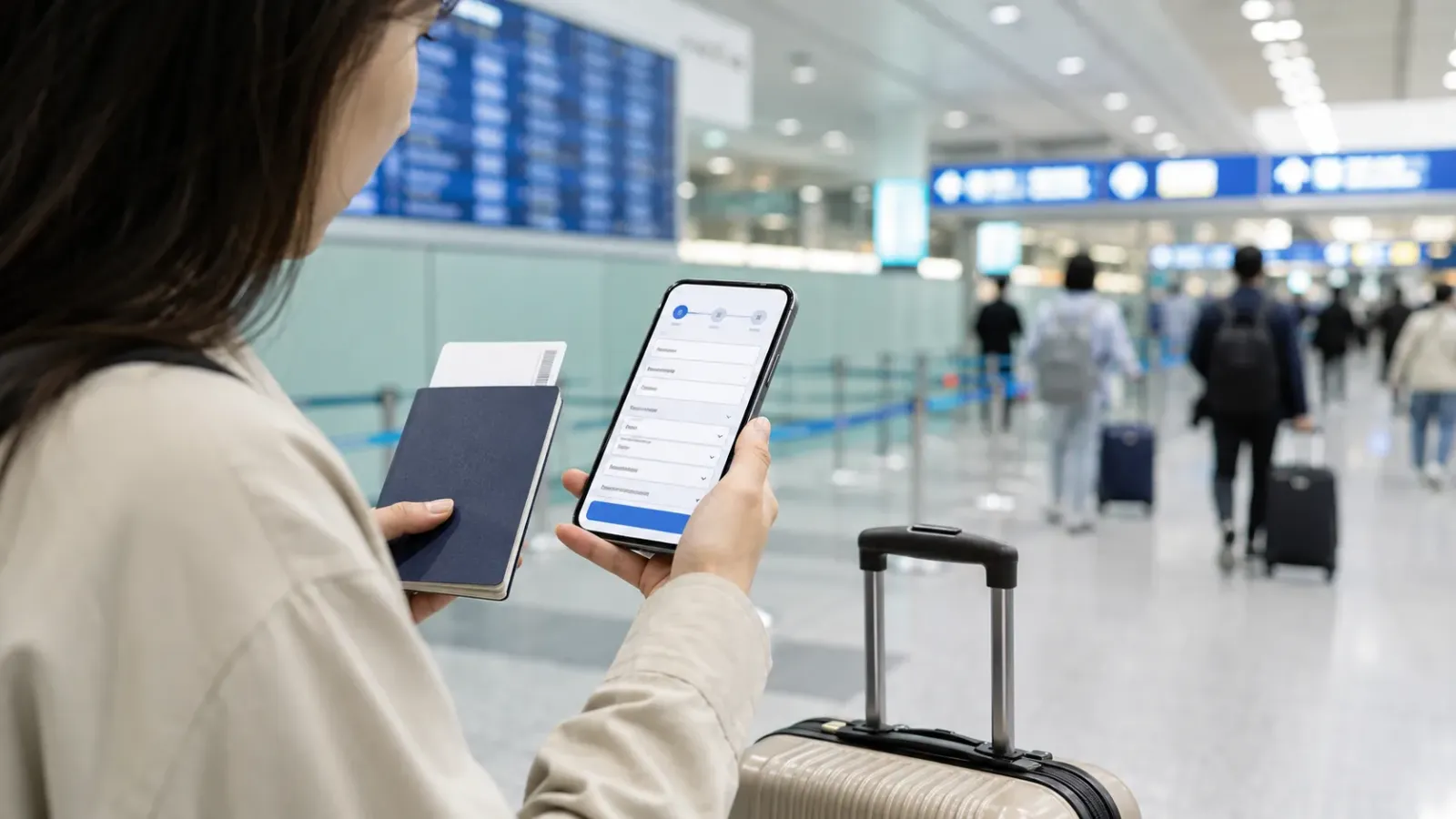 Khai báo e-Arrival Card trước khi nhập cảnh Hàn Quốc