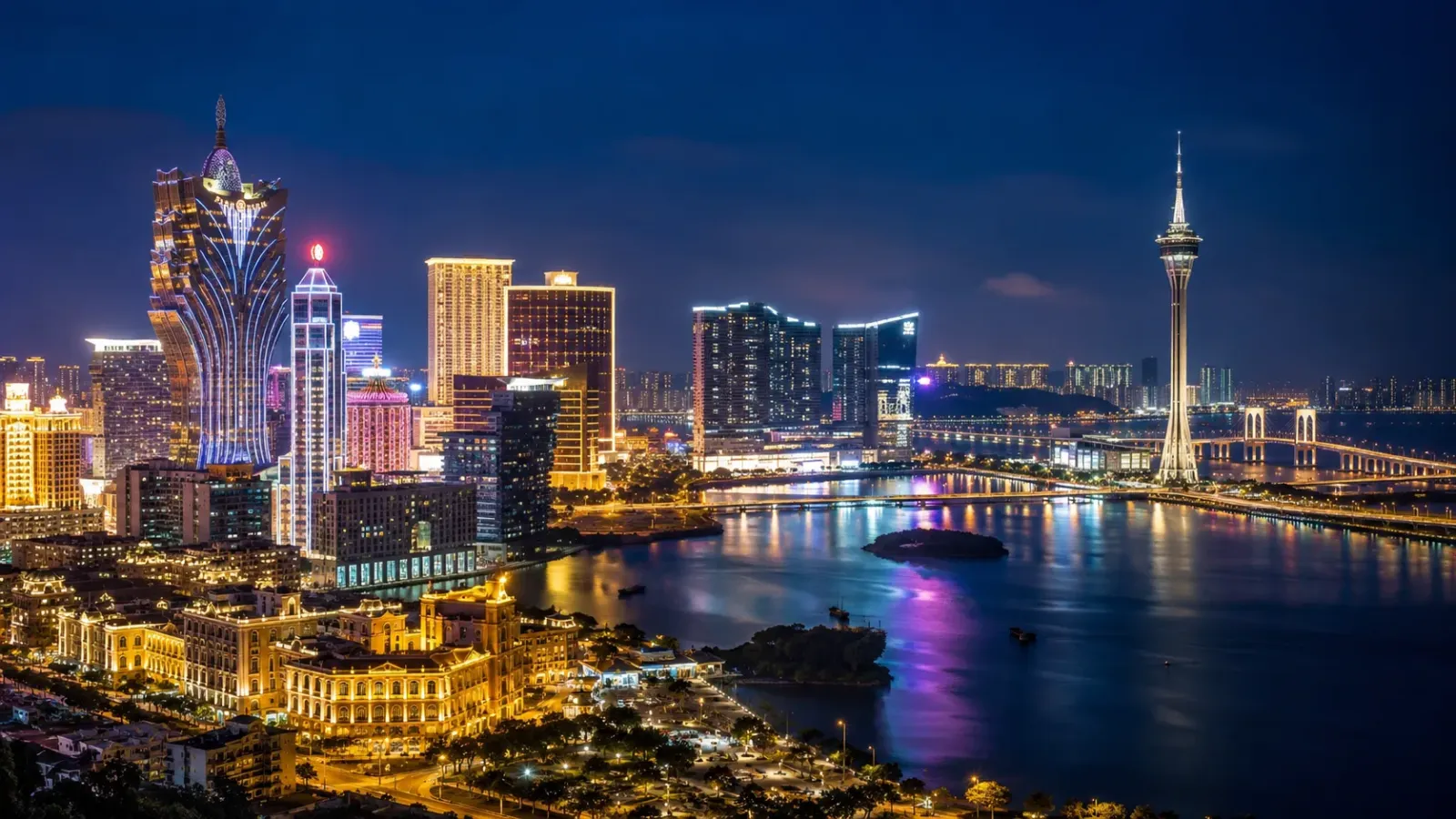 Toàn cảnh thành phố Macau – điểm đến cần xin visa cho người Việt Nam