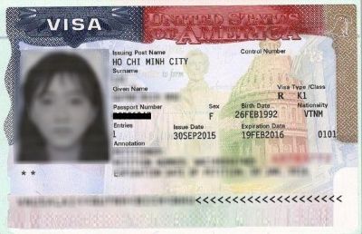 Visa K1 Mỹ
