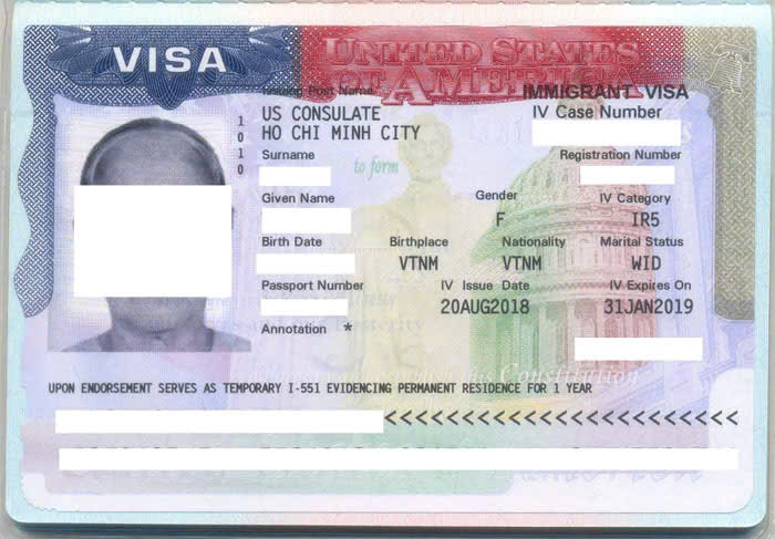 Visa M? m?u c?