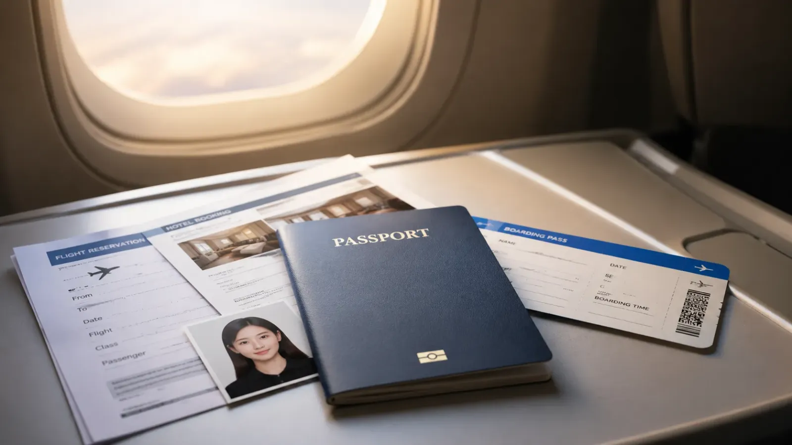 Hồ sơ cần chuẩn bị khi xin visa đoàn Trung Quốc: hộ chiếu, ảnh, booking