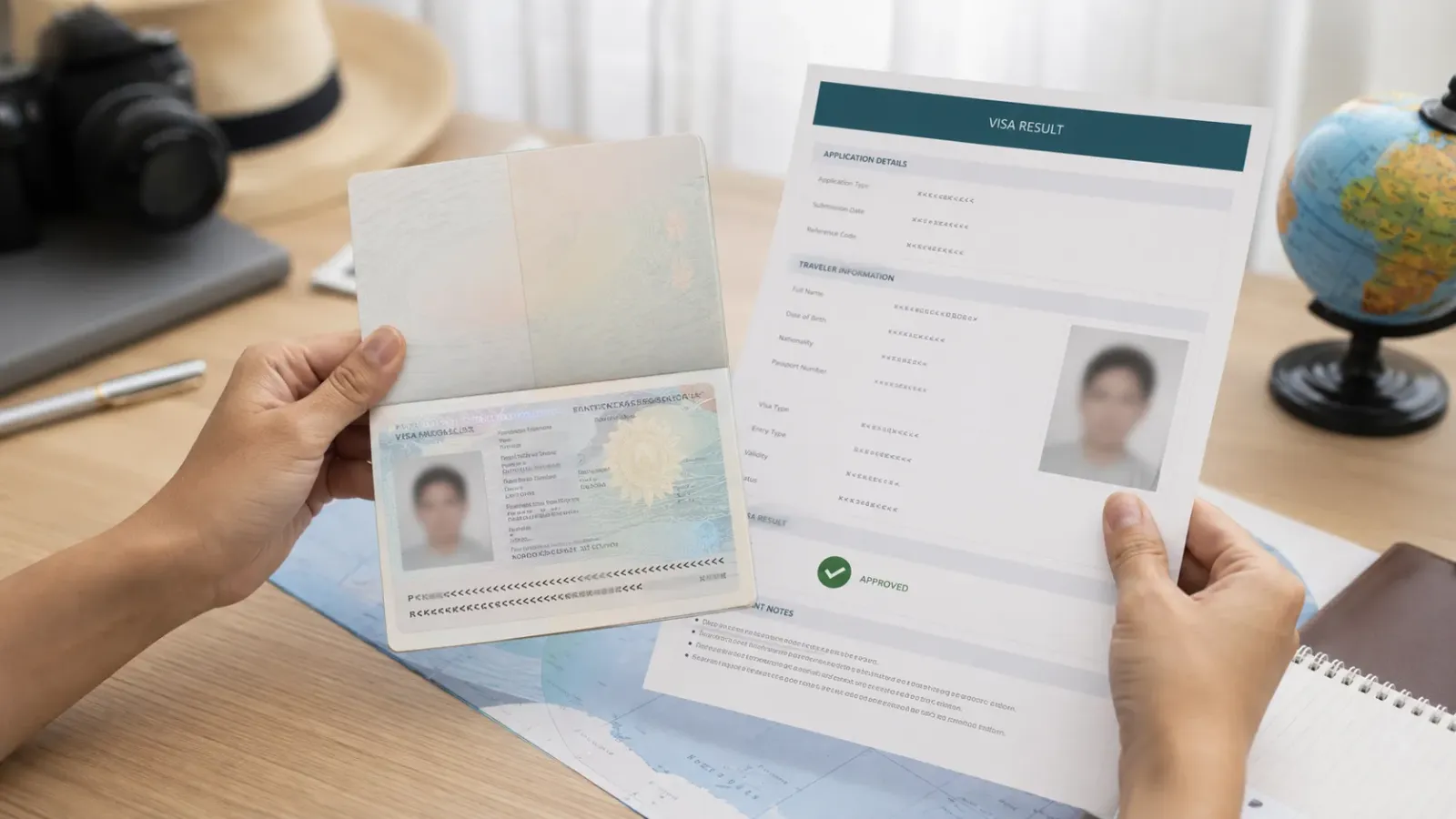 Kiểm tra thông tin trên kết quả visa đoàn Trung Quốc trước khi khởi hành