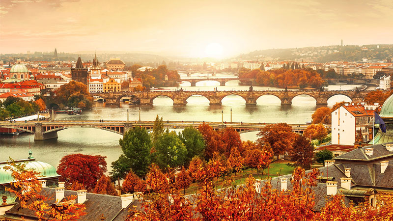 Vẻ đẹp cổ kính ở thủ đô Prague của Séc