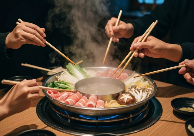 Những chiếc bánh bao chiên vàng giòn trên chảo