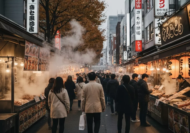 Khung cảnh đền chùa cổ kính ở Kyoto vào mùa thu với lá đỏ