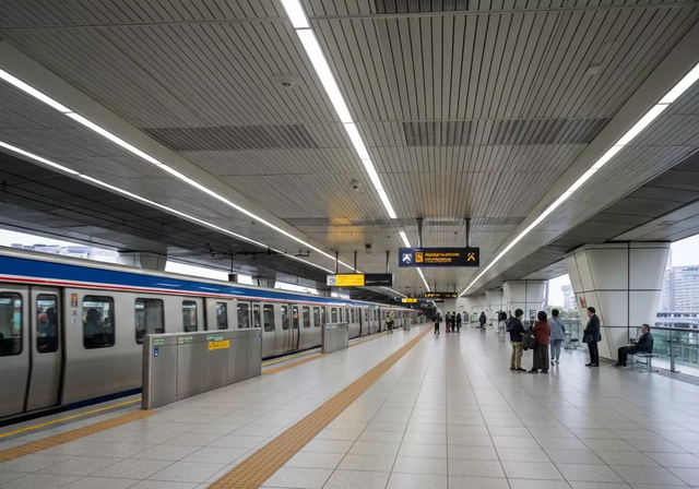 Hệ thống tàu điện ngầm MRT hiện đại ở Singapore