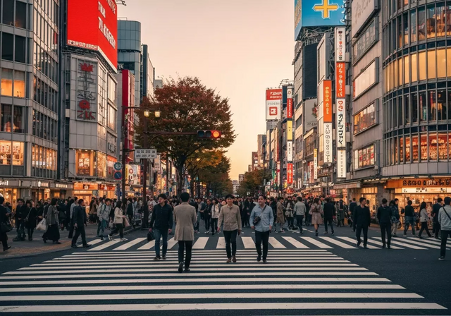 Toàn cảnh thành phố Tokyo sôi động với các tòa nhà chọc trời