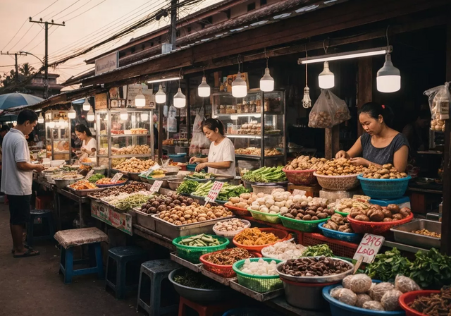 Cảnh quan mùa thu đông ở Đài Loan