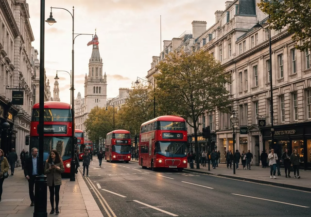 đường Oxford ở London - Anh Quốc