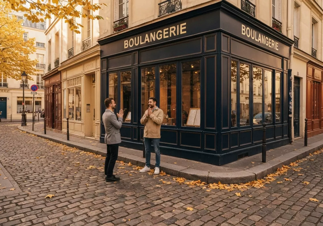 góc đường Rue Emilio Castelar - Paris Pháp