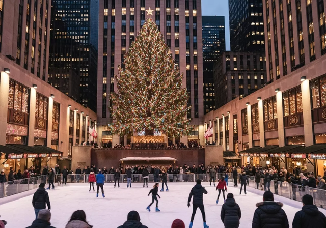Trung tâm Rockefeller (Rockefeller Center) ở Midtown Manhattan