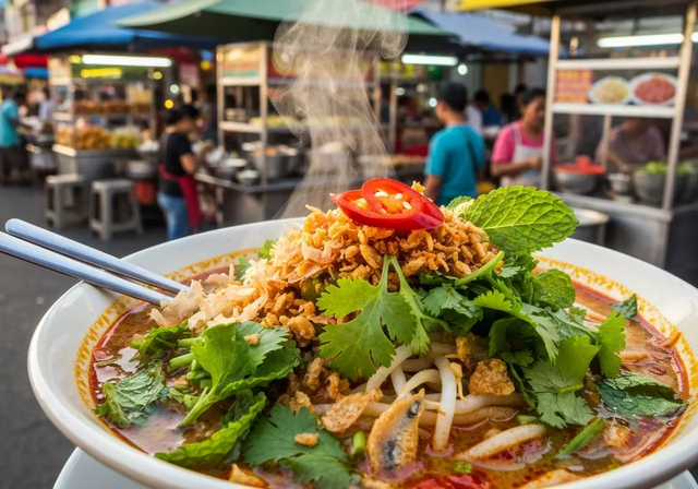 Chợ ăn uống ở Malaysia
