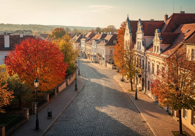 đường Rahukohtu ở khu Phố Cổ của Tallinn