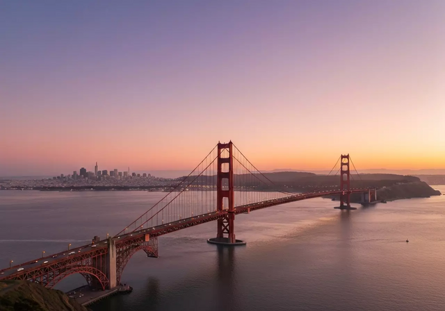 Cầu Cổng Vàng (Golden Gate Bridge) ở San Francisco