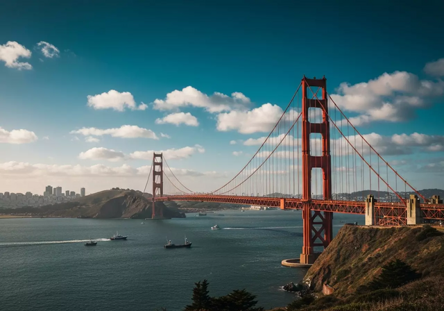 Cầu Cổng Vàng (Golden Gate Bridge) ở San Francisco