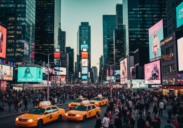 Quảng trường Thời Đại (Times Square) ở Thành phố New York