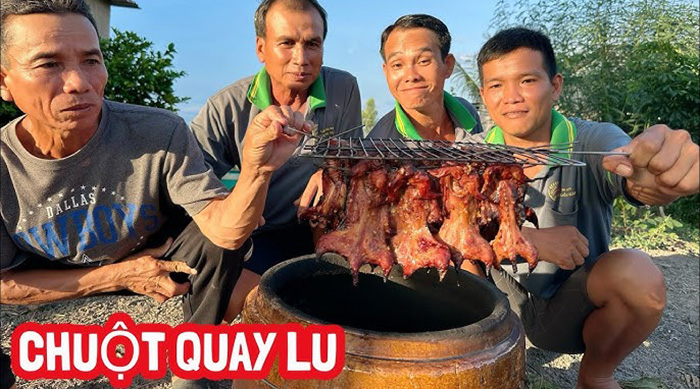 Hắc Ám Rừng Xanh - Chuột Quay Lu Đồng Tháp - Món Đặc Sản Miền Tây Khó Cưỡng