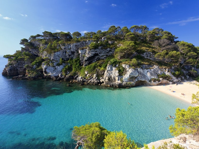Bãi biển Cala Macarella, Menorca, Tây Ban Nha