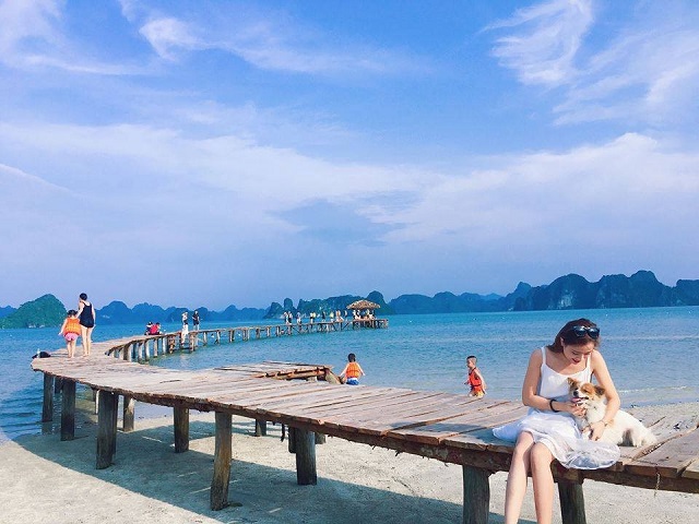 Bãi biển mang đến cho du khách những trải nghiệm tuyệt vời