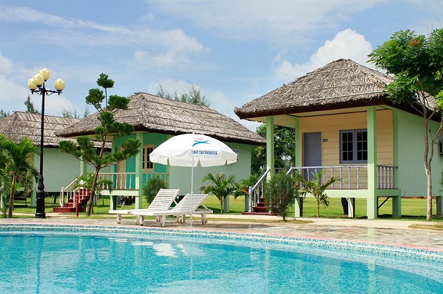 Khu nhà rông tại Paradise Vũng Tàu với kiến trúc độc đáo