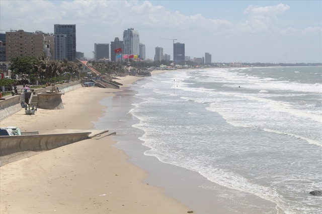 Bãi biển Vũng Tàu có đường bờ biển dài