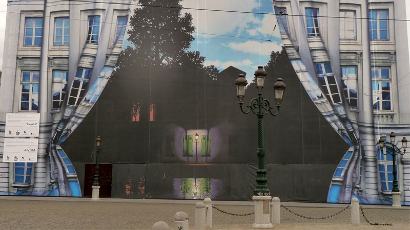 Bảo tàng Magritte có diện tích đạt khoảng 2,5 nghìn m2