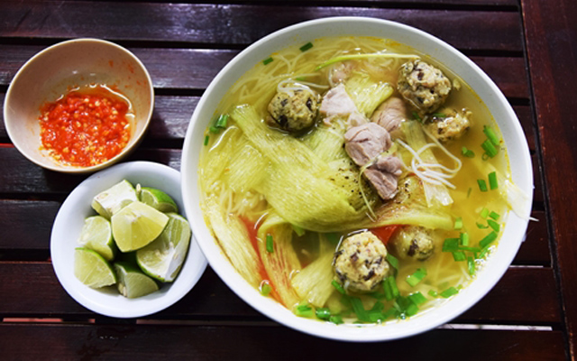 Bún dọc mùng Hà Nội, thức ăn dân dã của người Hà Thành