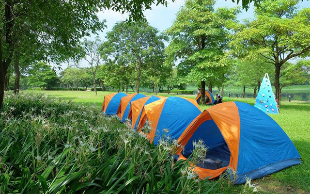 Cắm trại tại công viên Yên Sở có gì hấp dẫn?