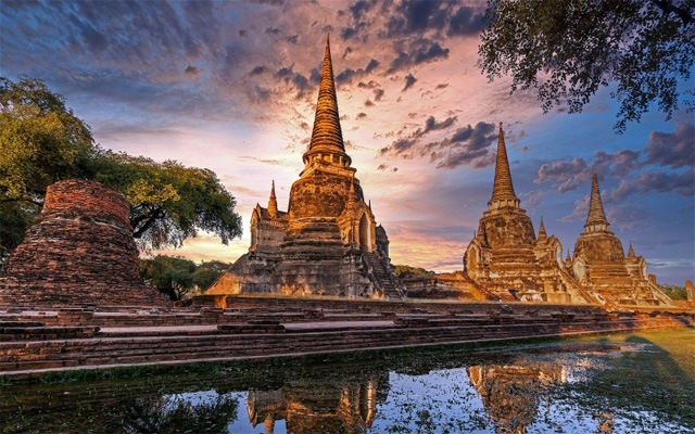 Chùa Wat Phra Si Sanphet Ayutthaya