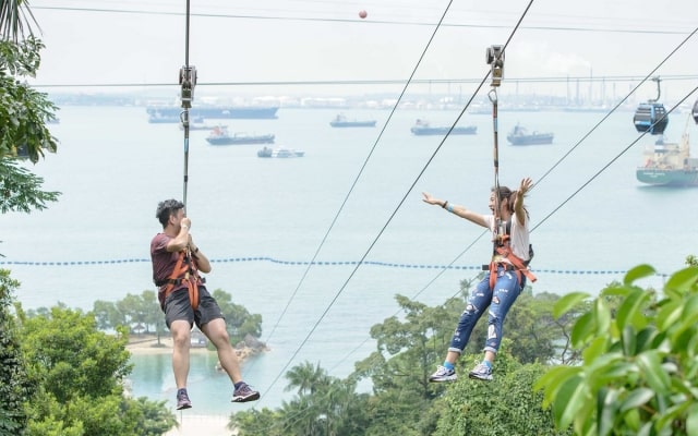 Trải nghiệm vui chơi tại công viên Mega Adventure Singapore