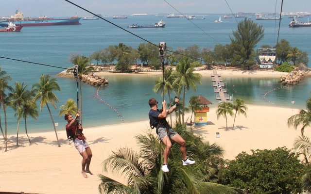 Trải nghiệm vui chơi tại công viên Mega Adventure Singapore