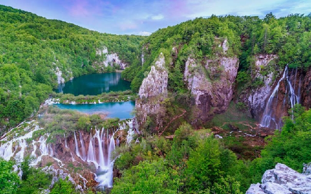 Toàn quốc - Cùng dulichviet checkin 9 địa điểm trong tour du lịch châu âu nhé Cong-vien-quoc-gia-Plitvice-Croatia