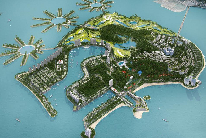 Vẻ đẹp của đảo Tuần Châu được xây dựng chuẩn quốc tế
