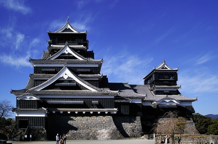 Du lịch Nhật Bản ghé thăm lâu đài Kumamoto
