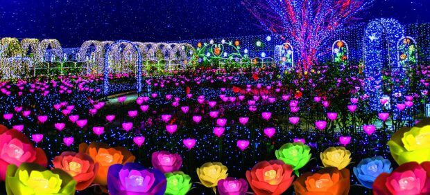 Du lịch Nhật Bản tham gia lễ hội ánh sáng Kaiyukan Winter IIImintation