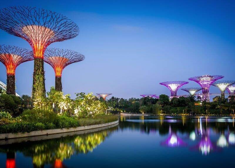 Du lịch Singapore ghé tham Gardens By The Bay