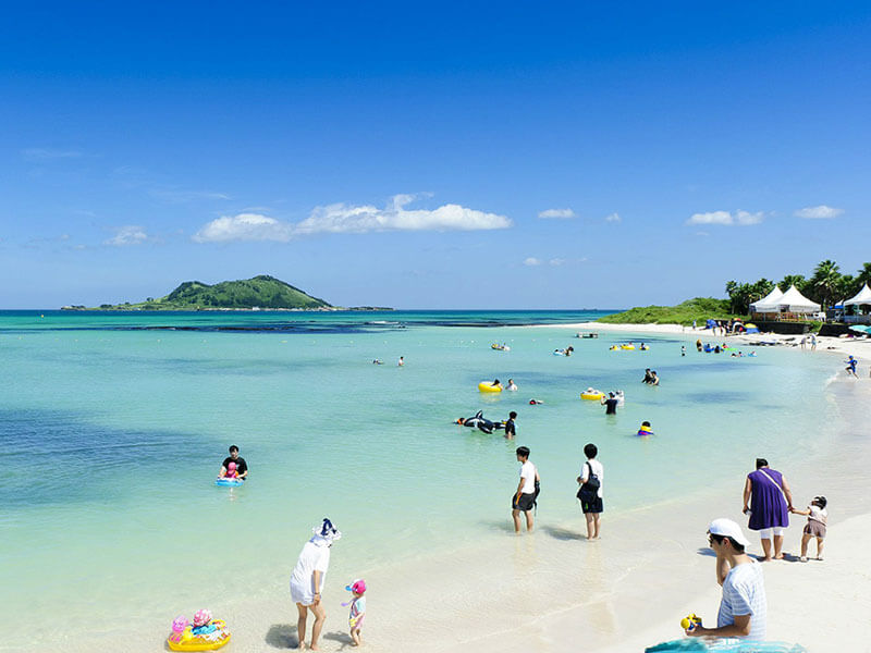 Tour du lich Han Quoc của bạn sẽ có những trải nghiệm tuyệt vời hơn ở bãi biển Gyeongpo