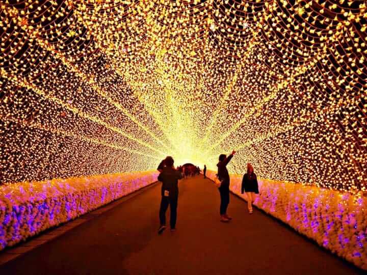 Du lịch Nhật Bản tham gia lễ hội ánh sáng