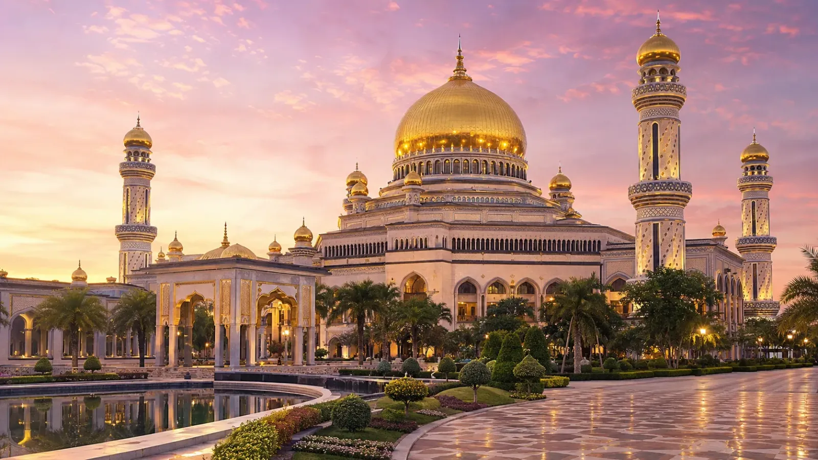 Cung điện Hoàng gia Istana Nurul Iman tại Brunei