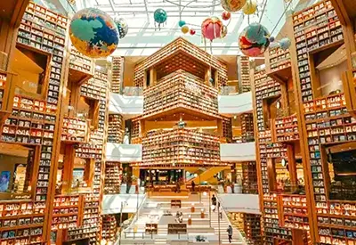 TOUR HÀN QUỐC TẾT NGUYÊN ĐÁN 5N4Đ | SEOUL - LOTTE WORLD - TRƯỢT TUYẾT ELYSIAN – THƯ VIỆN SÁCH
