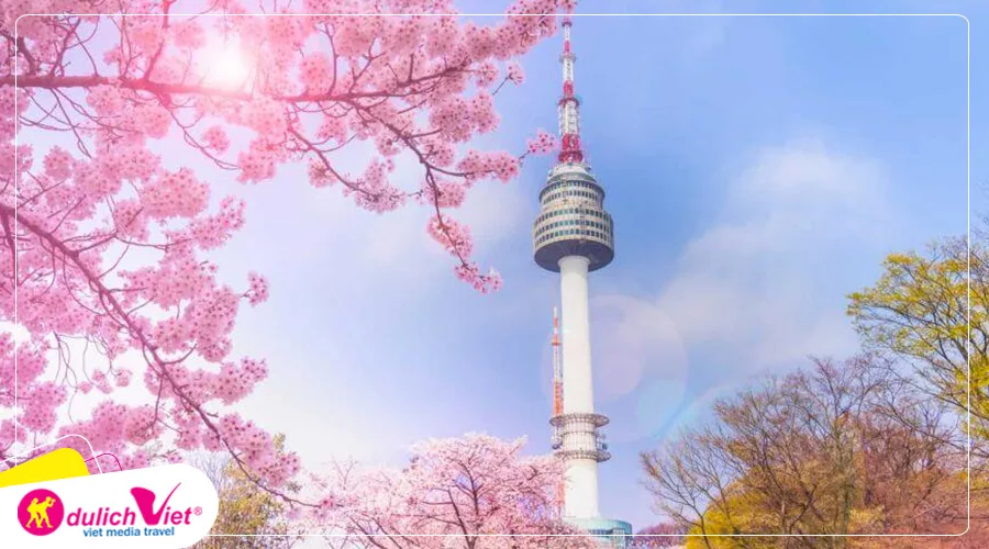TOUR HÀN QUỐC MÙA XUÂN 5N4Đ | HÀ NỘI - SEOUL - NAMI - EVERLAND - CÔNG VIÊN YEOUIDO - RỪNG SEOUL - THƯ VIỆN SÁCH